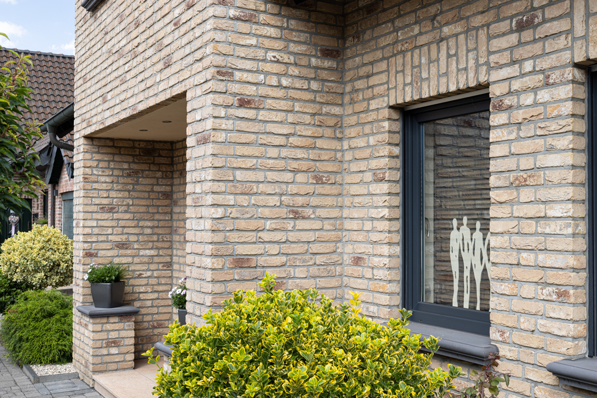 Gelber Klinker Modernisieren